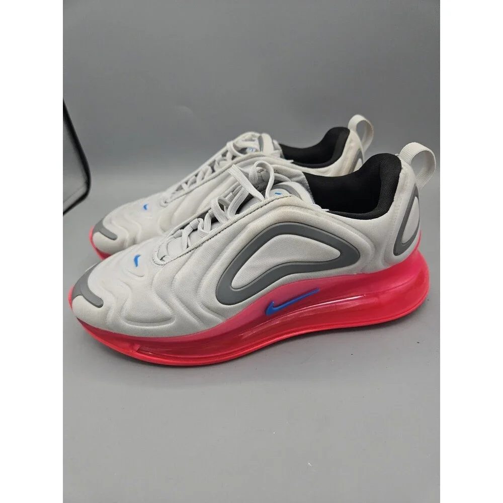 Nike Air Max 720 GS Platinum Pink Blast Blue AQ3196-008 Size 7Y = Women Size 8.5